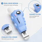 Mini Crocodile Design Bottle Opener for 10ml Oral Liquid Vial Cap Removal Laboratory Pocket Handy Tool