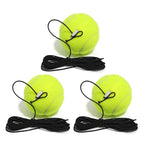 Heavy Duty Tennis Training Aids Base With Elastic Rope Ball Practice Self-Duty Rebound Tennis Trainer Partner Sparring Device