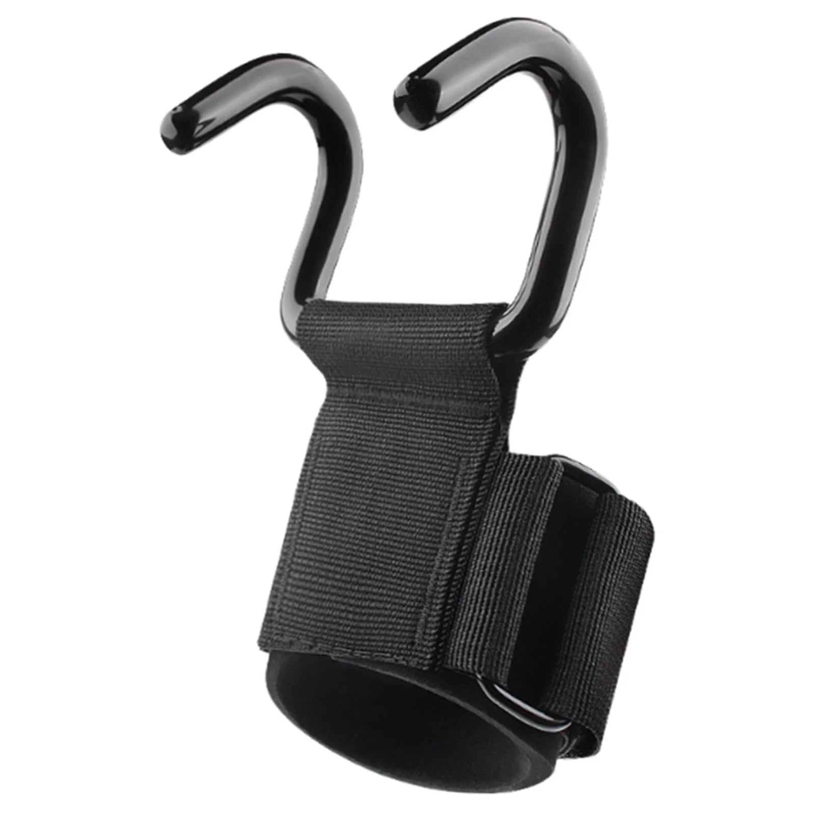 Pull Ups Strength Training Wrist Strap Hook Comfortable Grip Weightlifting Hooks Support Wraps for Power Lifting