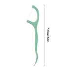 Mint Fresh Double-Line Floss Picks (50-Count) | Dual-Strand Teeth Cleaning Sticks, Deep Plaque Removal for Daily Oral Care