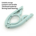 Portable Folding Clothes Hanger Multi-Functional Retractable Design for Outdoor Business Travel And Student Dormitory Use