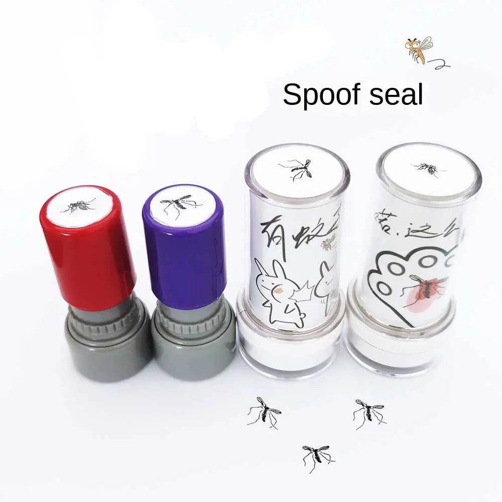 Mosquito Assorted Stamps For Kids Self-ink Stamps Mosquito Stamps Seal Scrapbooking DIY Painting Photo Album Decor Children Toys 主图