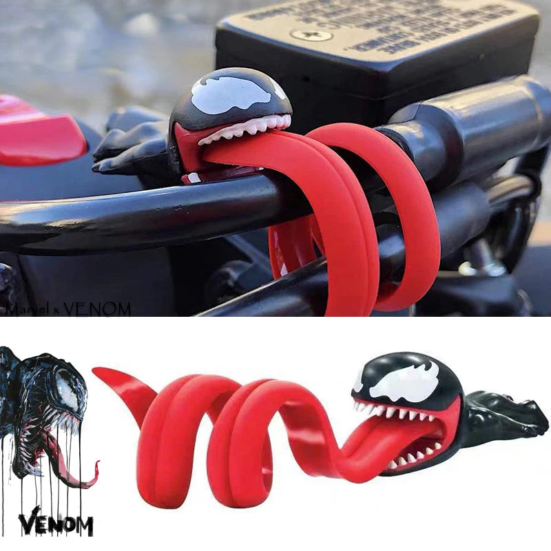 2026 New Cosplay The Avengers Venom USB Wired Data Cable Holder Protective Case Car Motorcycle Accessories  Toy Decoration Gift