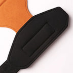 2PC Gym Palm Protector Weightlifting Fitness Glove Stamping Bear Head Lifting Strap for Deadlifts Rowing Pull-Up Various Sports