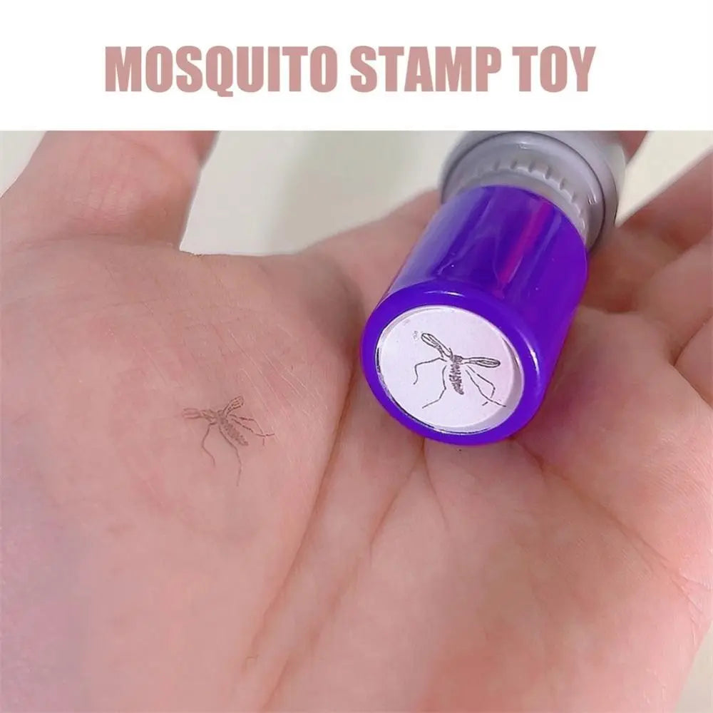 Mosquito Assorted Stamps For Kids Self-ink Stamps Mosquito Stamps Seal Scrapbooking DIY Painting Photo Album Decor Children Toys