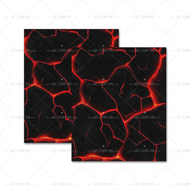 2PCS Crack Motorcycle Grip Stickers Diamond Pattern Waterproof Anti Slip Stickers for Modified Electric Bicycles and Scooters