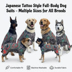 Creativity Four Seasons Dog Cat Tattooed Vest Lifelike Funny Pet Jacket Breathable Cool Pet Clothes For Pet S To 6XL