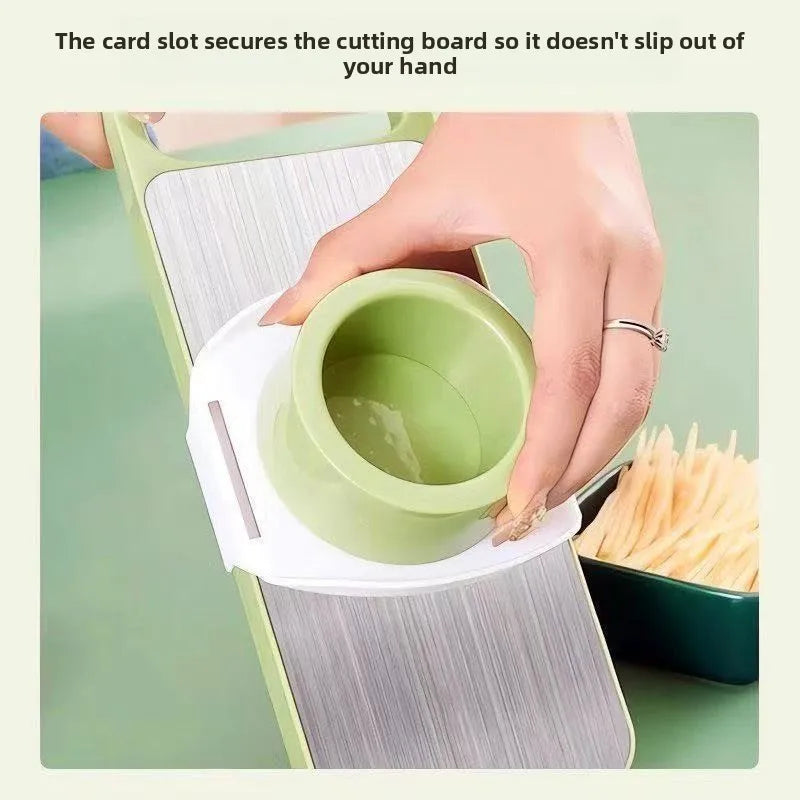 Multifunctional Vegetable Cutting Artifact Kitchen Shredder Vegetable Insert Grater Hand Guard Fruit Knife
