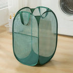 Foldable Dirty Laundry Basket, Open-Top Laundry Hamper, Foldable Storage Basket, Household Laundry Storage Bin, Home Organization and Storage Supplies
