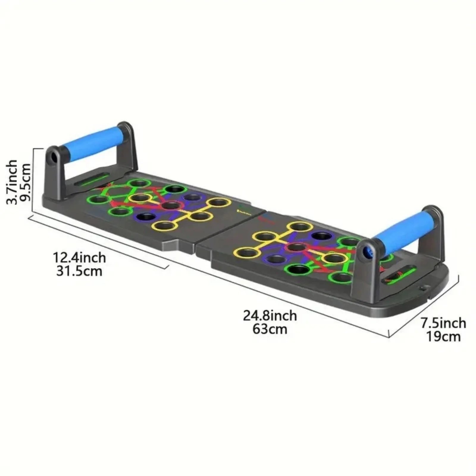 28 in 1 Push Up Rack Board System Fitness Workout Train Home Gym Exercise Stands उप चित्र