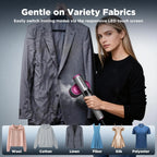 Handheld Steam Iron Garment Steamer Portable Mini for Clothes Fast Heating Travel Garment Fabric Press Machine with Home