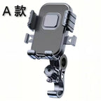 Motorcycle Bicycle Mobile Phone Holder Free Rotation Mobile Phone Navigation Holder Shockproof Mobile Phone Holder for Cycling