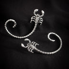 Gothic Punk Hip Hop Cuff Earring For Women Creative Design Retro Scorpion Climber Earrings  Ear Cuffs