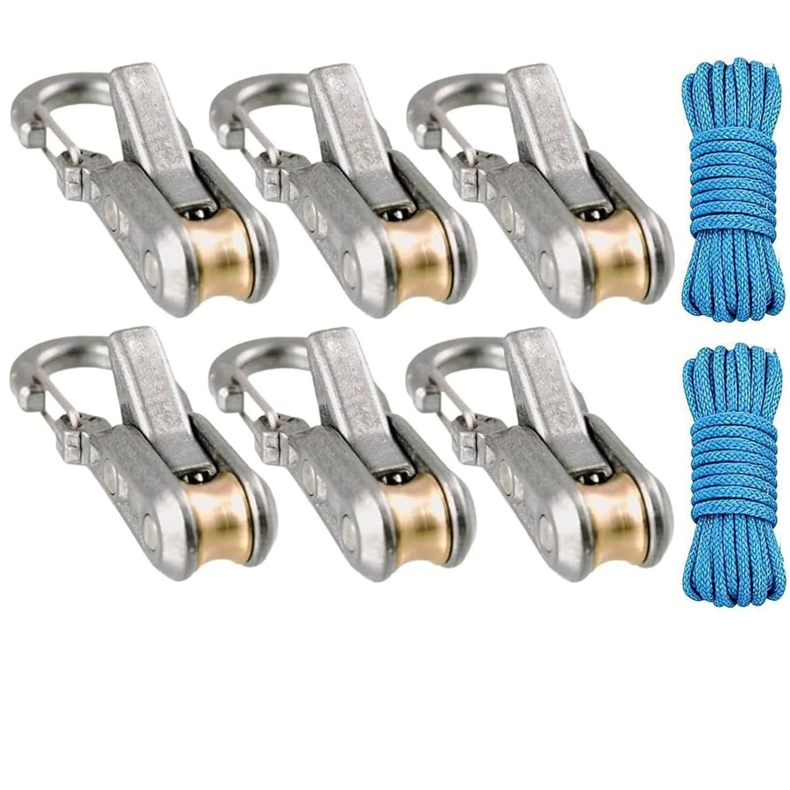 Rope Tightening Tool & Tensioner，Heavy-Duty Retractable Tie Down Rope for Camping, Tarp, Hammock,Boating & Outdoor Gear Securing
