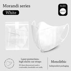 10PCS Fashion Nonwovens Fish Mask Breathable Anti-UV Riding Face Mask Face Veil Unisex