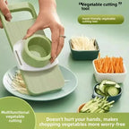 Multifunctional Vegetable Cutting Artifact Kitchen Shredder Vegetable Insert Grater Hand Guard Fruit Knife