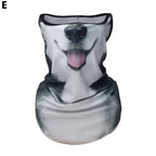 3D Cute Animal Balaclava Motorcycle Motocross Ski Snowboard Hat Helmet Liner Cat Dog Biker Neck Warmer Face Cap Cycling Headgear