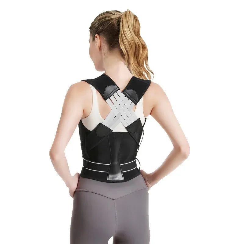 Adjustable Posture Corrector – Thoracic Support Brace for Hunchback, Neck & Shoulder Slouching, Unisex S-XXXL