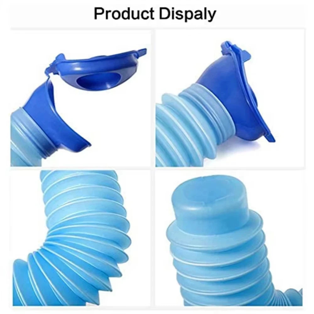 Portable Telescopic Car Urinal for Outdoor Camping Hiking Travel Emergency Squat Free Lightweight Urinal ﻿