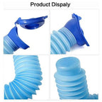 Portable Telescopic Car Urinal for Outdoor Camping Hiking Travel Emergency Squat Free Lightweight Urinal ﻿