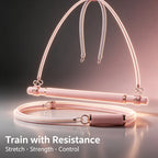 Multifunctional Pilates Bar Kit with Resistance Bands, Portable Home Gym Tool for Back Shaping, Squat & Glute Workout