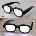 LED Tech Glasses Conan Terminator Personalised Dress Up Spooky Prom Performance Glasses for Halloween Party cosplay