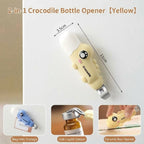 Mini Crocodile Design Bottle Opener for 10ml Oral Liquid Vial Cap Removal Laboratory Pocket Handy Tool