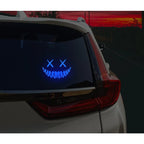 Reflective Smile Devil Die-Cut Window Decal,Funny Cool Premium Vinyl for All Vehicle Decor