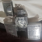 Poker Trendy Metal Belt Buckle Lighter, Men's Belt-integrated Lighter, Smoking Accessory & Gift