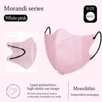 10PCS Fashion Nonwovens Fish Mask Breathable Anti-UV Riding Face Mask Face Veil Unisex