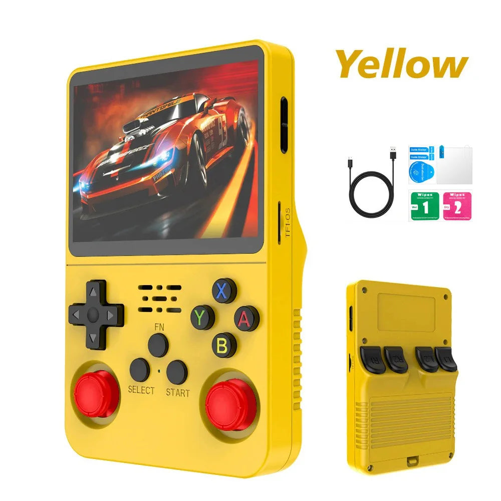 R36S Linux Open Source Retro Handheld Game Console 3.5 Inch 640*480 IPS Screen Plug and Play Built-in 15000+ Classic Games No