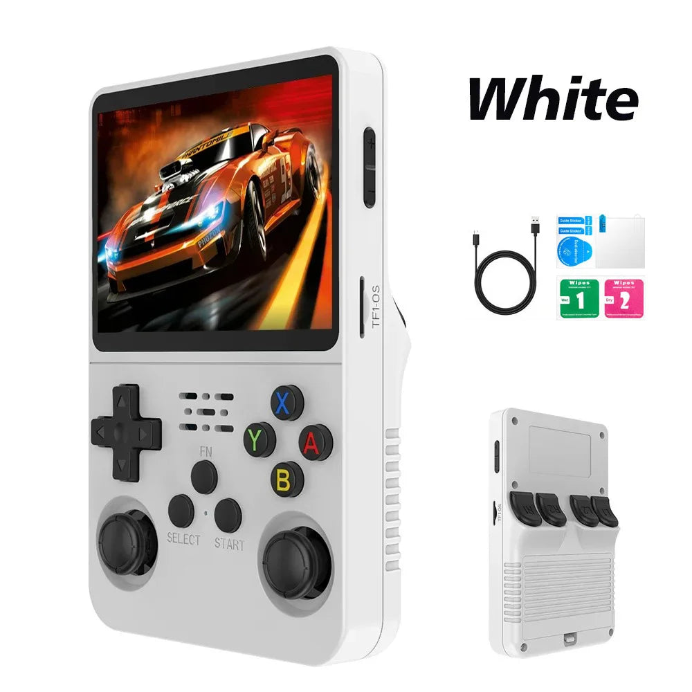 R36S Linux Open Source Retro Handheld Game Console 3.5 Inch 640*480 IPS Screen Plug and Play Built-in 15000+ Classic Games No