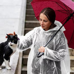 12Pcs Disposable Waterproof Raincoat Outdoor Hiking Mountain Travel Emergency Transparent Portable Adult Poncho Rain