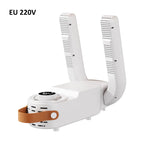 Shoe Dryer 220V Boots Dryer Electric Shoes Drying Machine Foldable Boots Slippers Sneaker Dryer Portable Folding Footwear Dryer