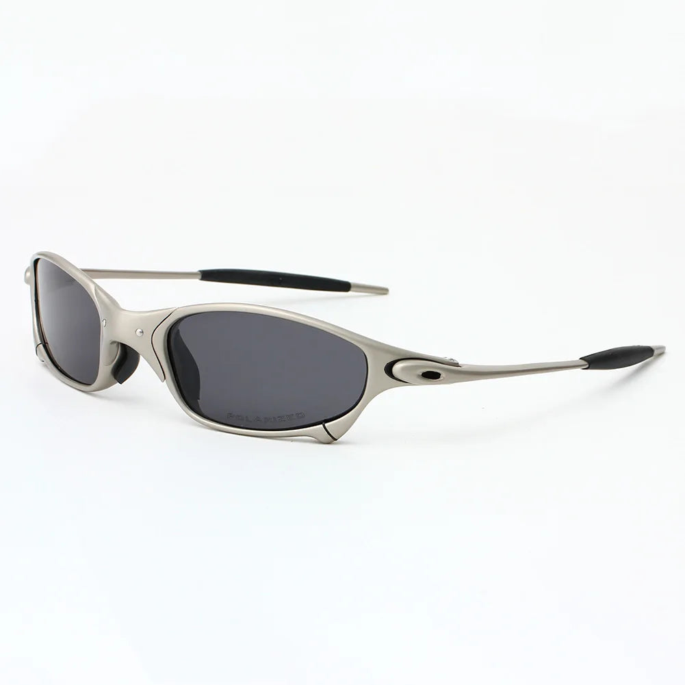 Fashion Polarized Cycling Glasses UV400 Outdoor Sports Goggles Catalpa Alloy Frame Anti-UV Riding Eyewear Accessories