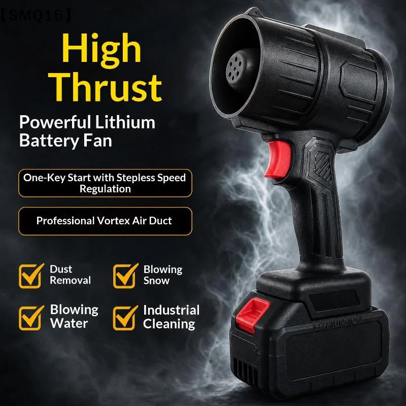 Powerful Air Blower Turbo Fan with Thrust 550g to Cleaning Fallen Leaves, Snow and Sand Requires【SMQ】 副图