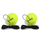 Heavy Duty Tennis Training Aids Base With Elastic Rope Ball Practice Self-Duty Rebound Tennis Trainer Partner Sparring Device