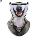 3D Cute Animal Balaclava Motorcycle Motocross Ski Snowboard Hat Helmet Liner Cat Dog Biker Neck Warmer Face Cap Cycling Headgear