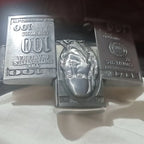 Poker Trendy Metal Belt Buckle Lighter, Men's Belt-integrated Lighter, Smoking Accessory & Gift
