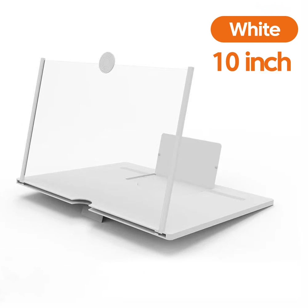 10Inch Mobile Phone Screen Amplifier HD Phone Screen Video Magnifier Screen Phone Projector Holder Bracket for All Smartphone