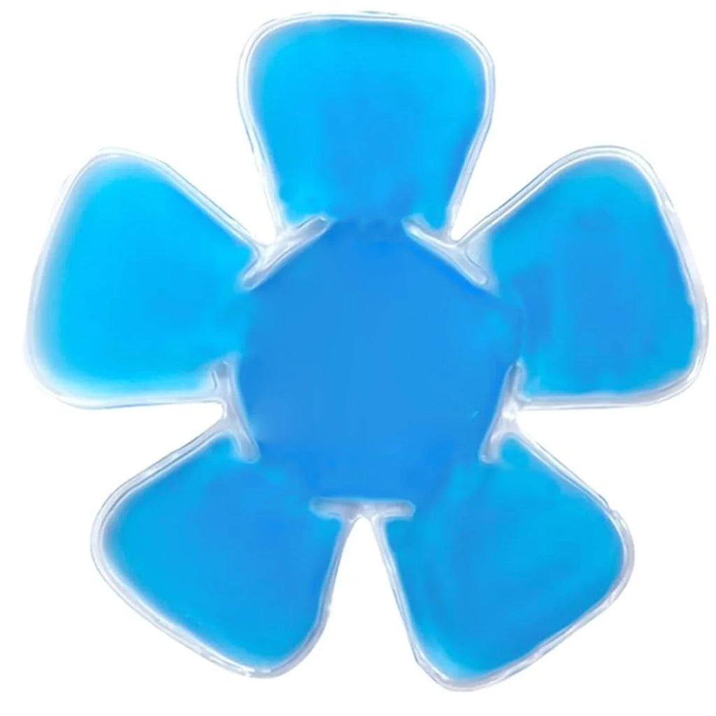 Blue PVC Gel Ice Pack - Adjustable Cooling Pad for Helmets & Hats | Reusable Cold Compress Travel Portable Outdoor Accessory
