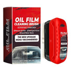 1pcs Oil Film Cleaning Brush,Glass Wipe Board Cleanin Brush Portable Effective Oil Film Cleaning Tool for Car Windshield