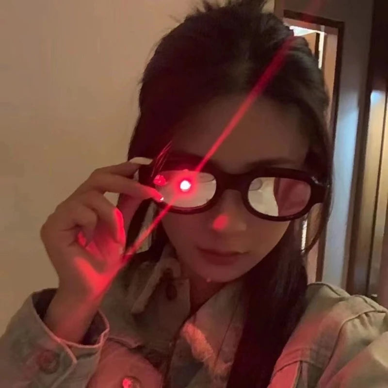 LED Tech Glasses Conan Terminator Personalised Dress Up Spooky Prom Performance Glasses for Halloween Party cosplay 主图