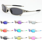 Fashion Polarized Cycling Glasses UV400 Outdoor Sports Goggles Catalpa Alloy Frame Anti-UV Riding Eyewear Accessories