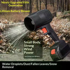 Portable Electric Air Blower Cordless Power Lightweight For Battery For Dust/Leaves NO Battery Blow
