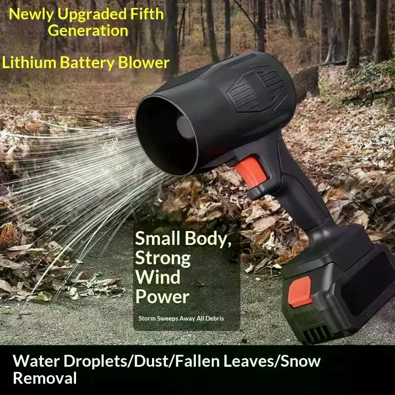 Portable Electric Air Blower Cordless Power Lightweight For Battery For Dust/Leaves NO Battery Blow