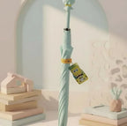 Cartoon abstract Squidward straight sunshade light outdoor umbrella, suitable for students to go to school and daily commute.