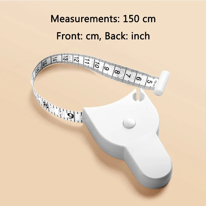 Automatic Telescopic Tape Measure Body Measuring Tape Sewing Ruler Tools Centimeter Tapes For Gym Fitness Arm Muscle Measurement
