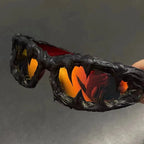 Personality New Spiked Retro Vintage Sunglasses Steampunk Goggles Sun Glasses Punk Gothic Cosplay Party Men Eyewear Outdoor