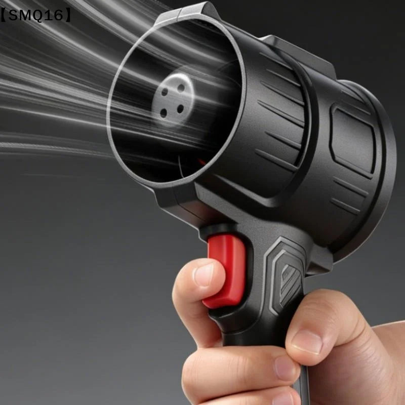 Powerful Air Blower Turbo Fan with Thrust 550g to Cleaning Fallen Leaves, Snow and Sand Requires【SMQ】
